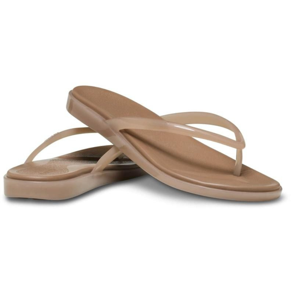 Chanclas Cómodas para Mujeres con Correa entre los Dedos, Soporte Arqueado Acolchado, Estilo Slip On