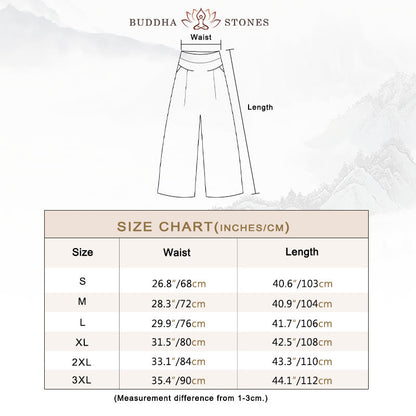 Pantalones Anchos de Lino para Mujeres con Cintura Alta, Plisados y Estilo Casual Relajado