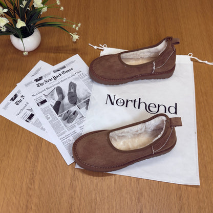 Zapatillas Cómodas para Mujeres con Cuello de Piel Sintética, Estilo Bajo y de Fácil Uso