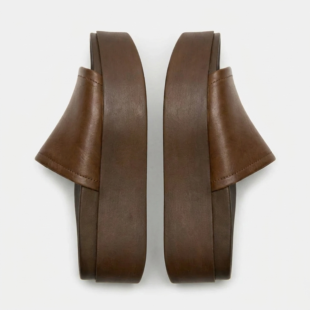 Sandalias de Plataforma Cómodas para Mujeres con Banda Ancha y Estilo Chunky Flatform