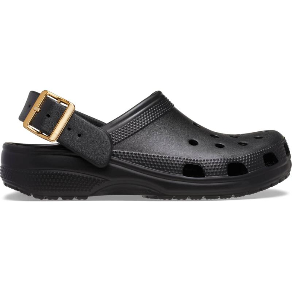 Zuecos cómodos para mujeres con correa de hebilla y ventilación, estilo slip-on