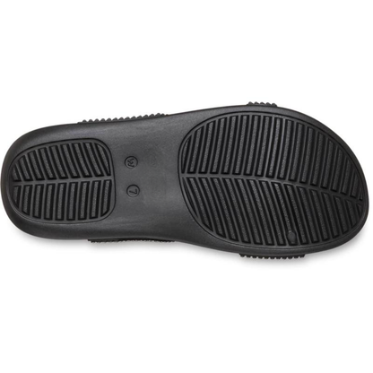 Sandalias deslizantes cómodas para mujeres con doble correa texturizada y plantilla acolchada estilo slip-on
