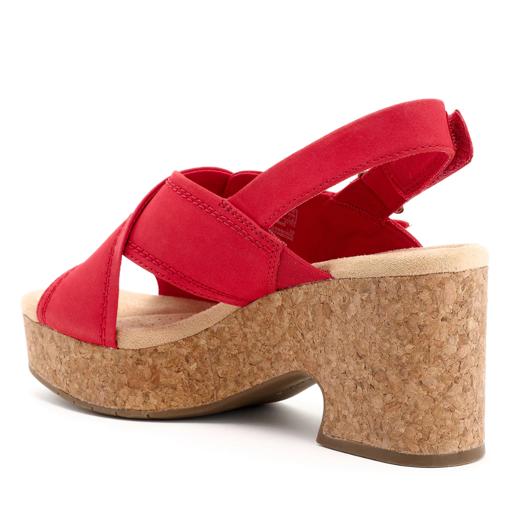 Sandalias de Tacón Bloque Cómodas para Mujeres con Correa Cruzada y Plataforma de Corcho
