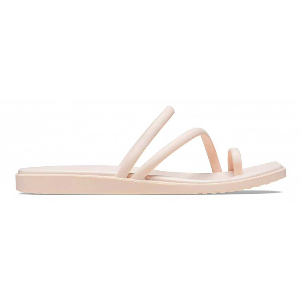 Sandalias Planas Cómodas para Mujeres con Tira del Dedo y Estilo Abierto