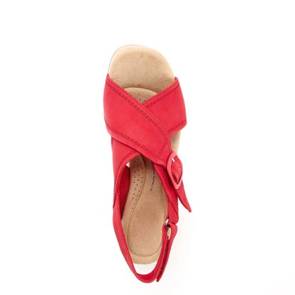 Sandalias de Tacón Bloque Cómodas para Mujeres con Correa Cruzada y Plataforma de Corcho