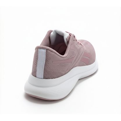 Zapatillas de Correr Cómodas para Mujeres con Parte Superior de Malla, Cierre de Cordones y Suela de Espuma Acolchada