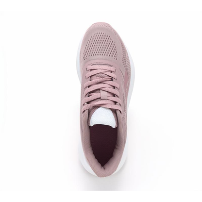 Zapatillas de Correr Cómodas para Mujeres con Parte Superior de Malla, Cierre de Cordones y Suela de Espuma Acolchada
