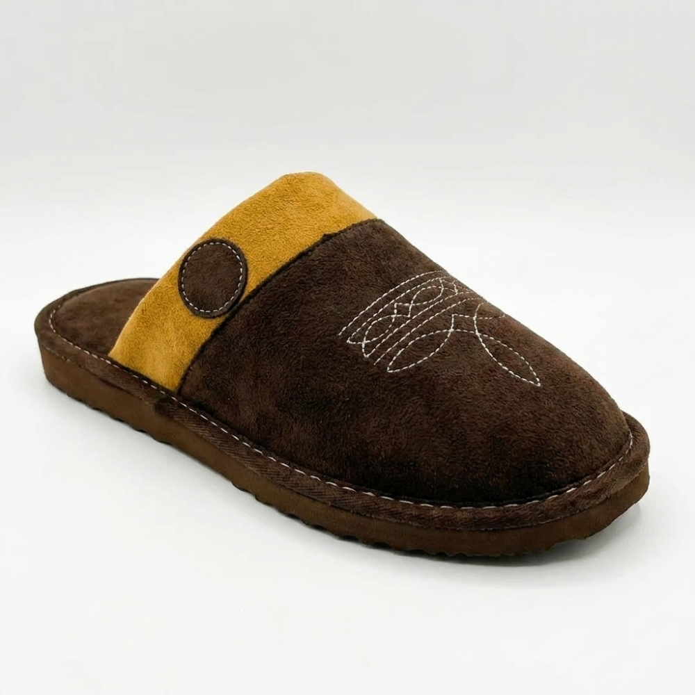 Zapatillas de Casa Cómodas para Mujeres con Forro de Piel Sintética, Punta Cerrada y Estilo Sin Talón