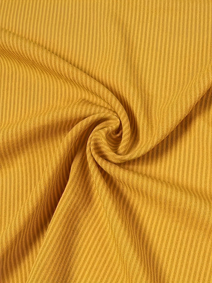 Blusa Rayada Sin Esfuerzo para Mujeres con Cuello, Manga Larga, Botones Lateral, Estilo Relajado
