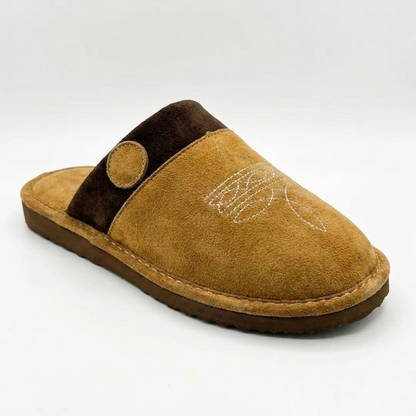 Zapatillas de Casa Cómodas para Mujeres con Forro de Piel Sintética, Punta Cerrada y Estilo Sin Talón