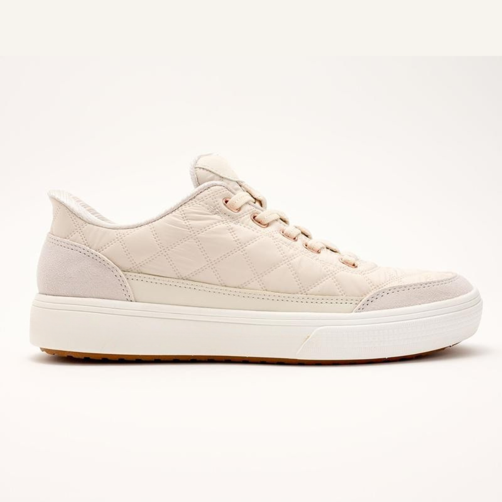 Zapatillas Cómodas para Mujeres con Panel de Ante Acolchado y Estilo Bajo con Suela de Copa
