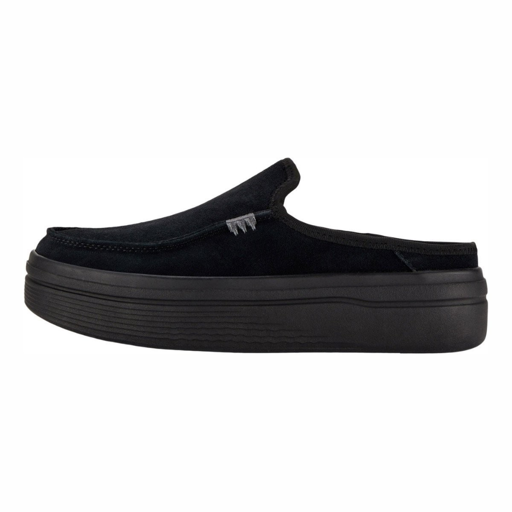 Mules Cómodos para Mujeres con Suela de Plataforma Acolchada y Sin Talón Estilo Casual