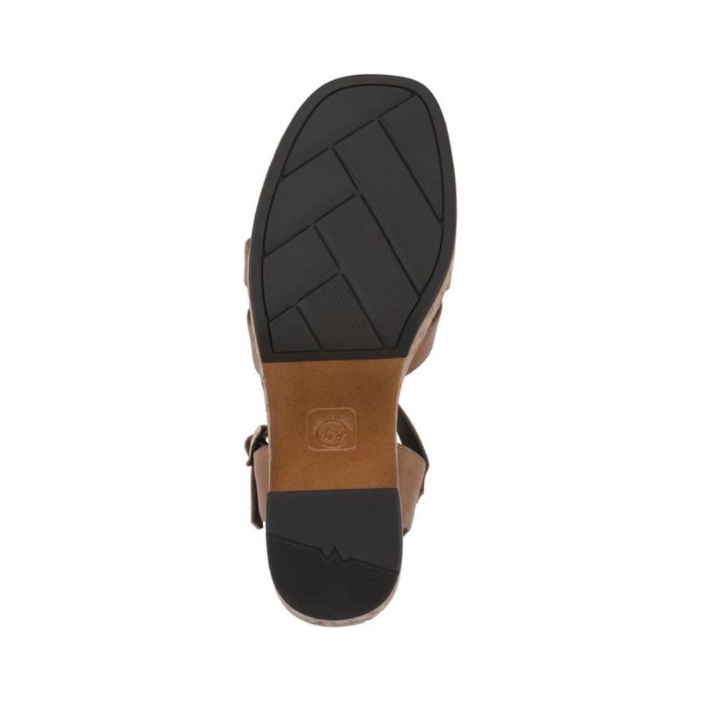Sandalias de Tacón Bloque Cómodas para Mujeres con Plataforma de Corcho y Correa Tobillera Tejida