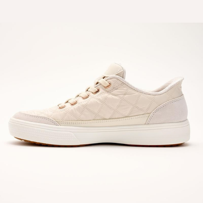 Zapatillas Cómodas para Mujeres con Panel de Ante Acolchado y Estilo Bajo con Suela de Copa