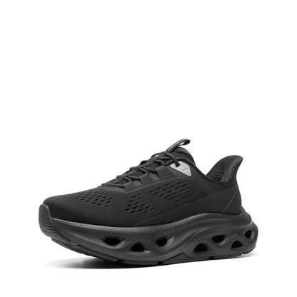 Zapatillas de Correr Cómodas para Mujeres con Suela de Nube Acolchada, Cordones y Estilo de Tejido Transpirable