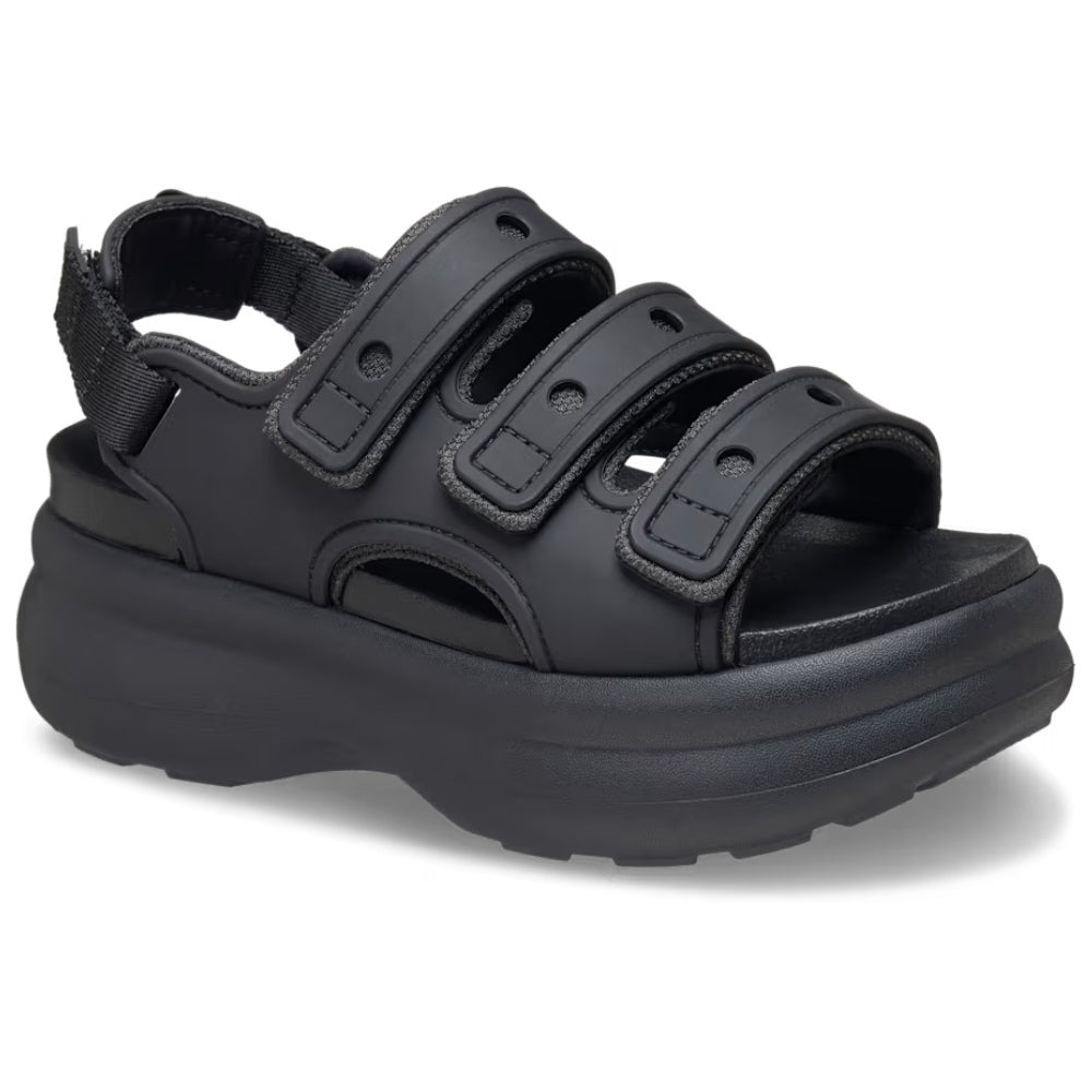Sandalias de Plataforma Cómodas para Mujeres con Doble Correa Slingback y Suela Chunky Acolchada
