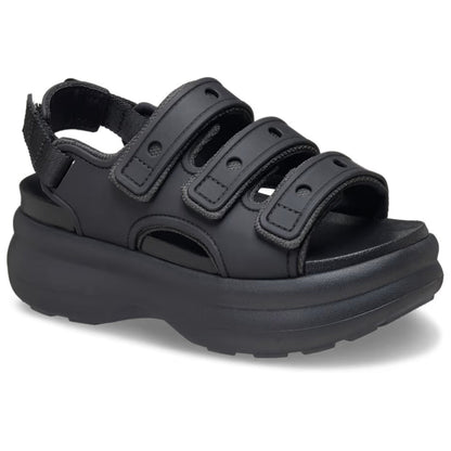 Sandalias de Plataforma Cómodas para Mujeres con Doble Correa Slingback y Suela Chunky Acolchada