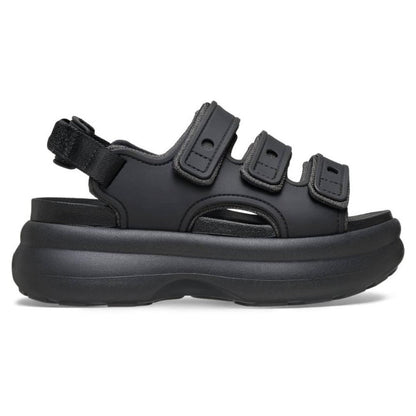 Sandalias de Plataforma Cómodas para Mujeres con Doble Correa Slingback y Suela Chunky Acolchada