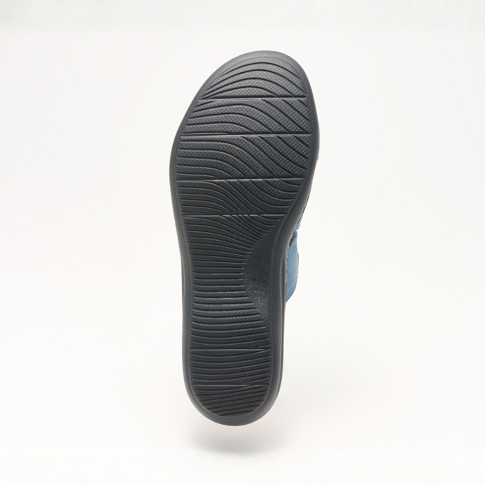 Sandalias Cómodas para Mujeres con Tiras Ajustables Triples y Plantilla Acolchada Estilo Slide