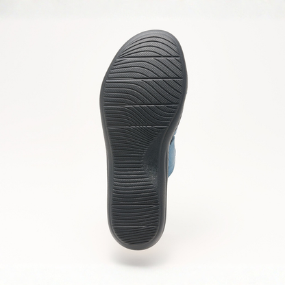 Sandalias Cómodas para Mujeres con Tiras Ajustables Triples y Plantilla Acolchada Estilo Slide