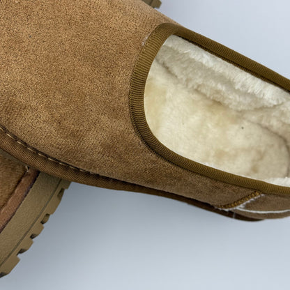 Zapatillas Cómodas para Mujeres con Cuello de Piel Sintética, Estilo Bajo y de Fácil Uso