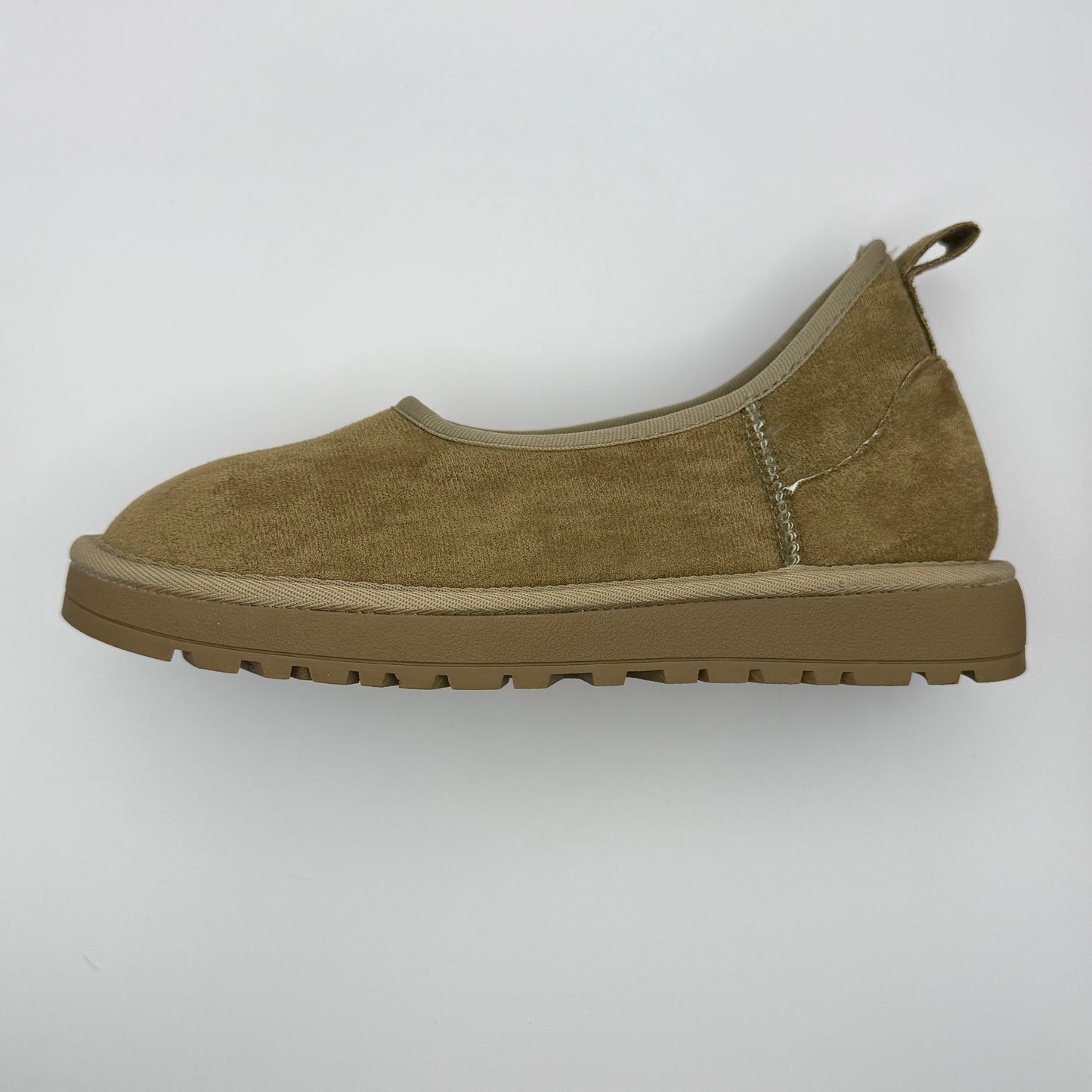 Zapatillas Cómodas para Mujeres con Cuello de Piel Sintética, Estilo Bajo y de Fácil Uso