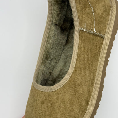 Zapatillas Cómodas para Mujeres con Cuello de Piel Sintética, Estilo Bajo y de Fácil Uso