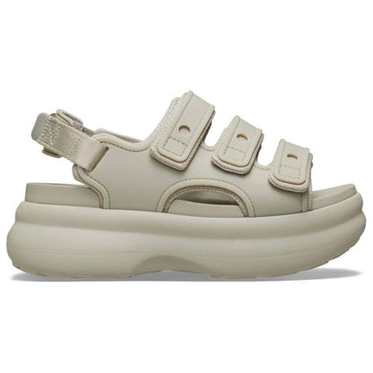 Sandalias de Plataforma Cómodas para Mujeres con Doble Correa Slingback y Suela Chunky Acolchada