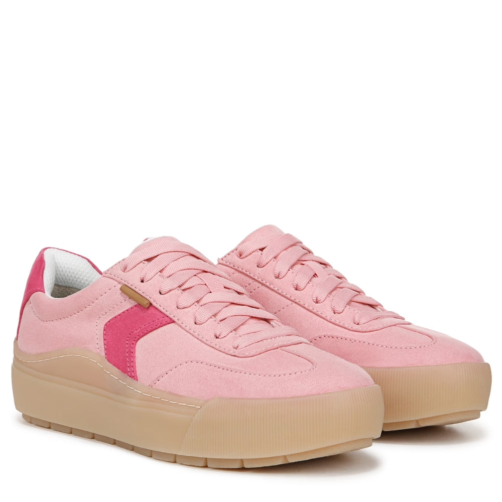 Zapatillas Cómodas para Mujeres con Panel Lateral de Cordones y Suela de Goma Acolchada Estilo Retro