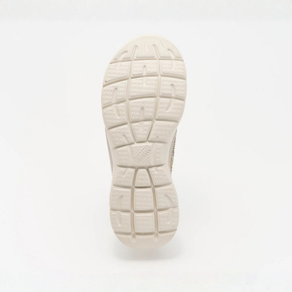 Chanclas Cómodas para Mujeres con Tira de Strass y Suela de Cuña Acolchada Estilo Thong