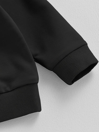 Sudadera cómoda con diseño colorblock y estampado de latidos para mujeres con capucha ajustable, manga larga y estilo de bolsillo canguro.