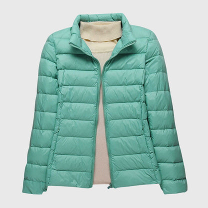Chaqueta Puffer Acolchada para Mujeres, Ligera y con Capucha, de Estilo Casual