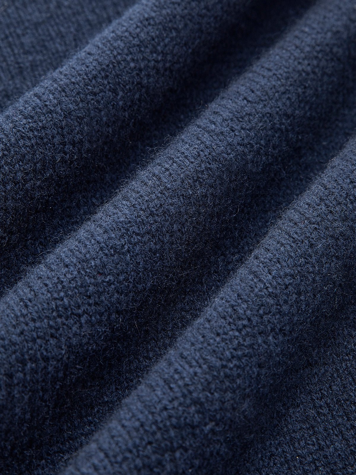 Suéter de Polo de Mezclilla Sin Esfuerzo para Mujeres con Cuello, Manga Larga, Puños Acanalados y Estilo Oversized